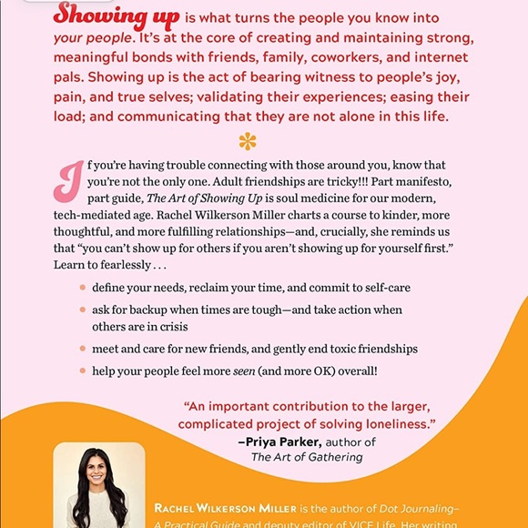 The Art of Showing Up Book, Paperback, New - Picture 2 of 7